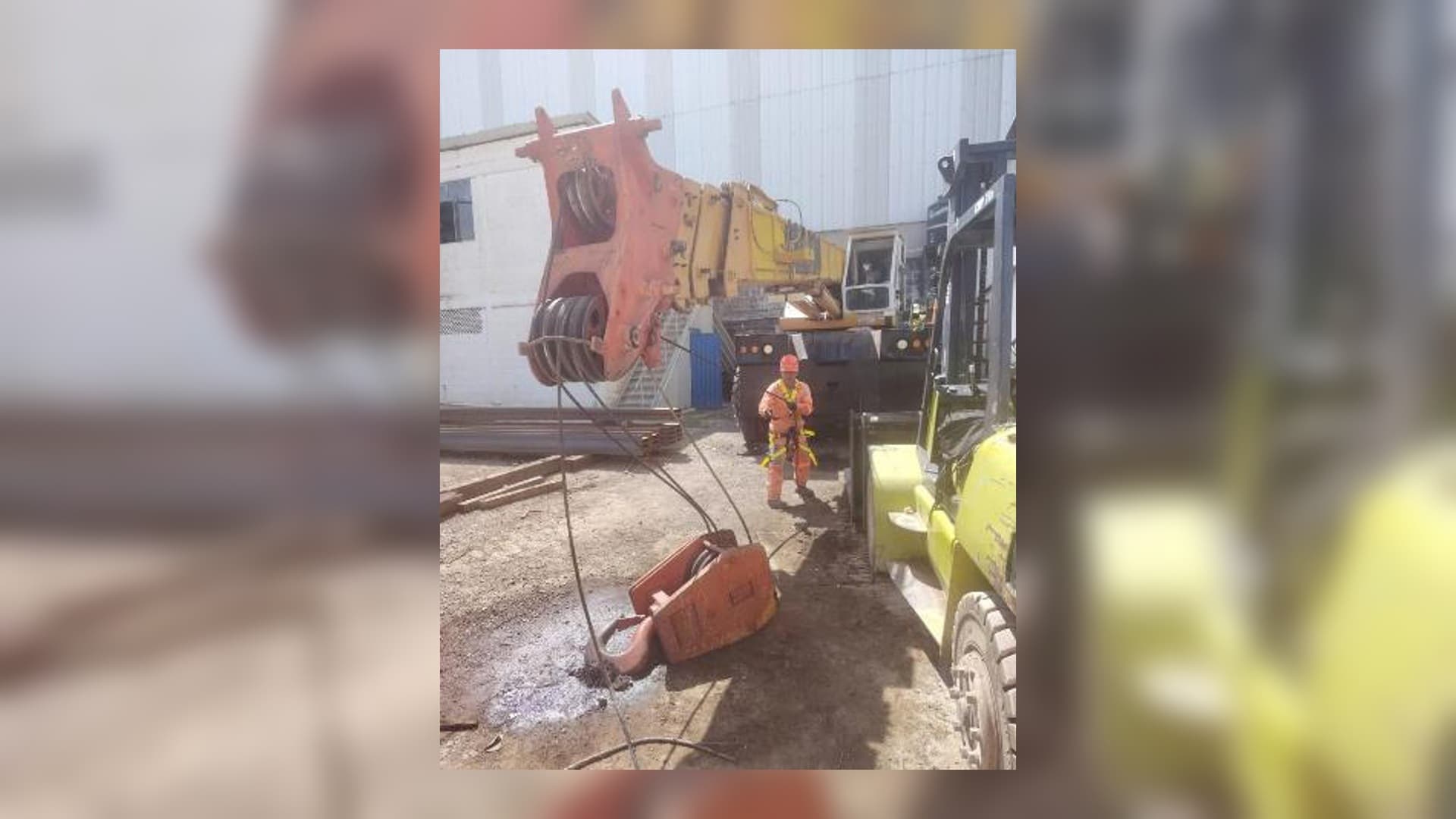 Servicio técnico en grúa Grove RT 535E — Magrumape