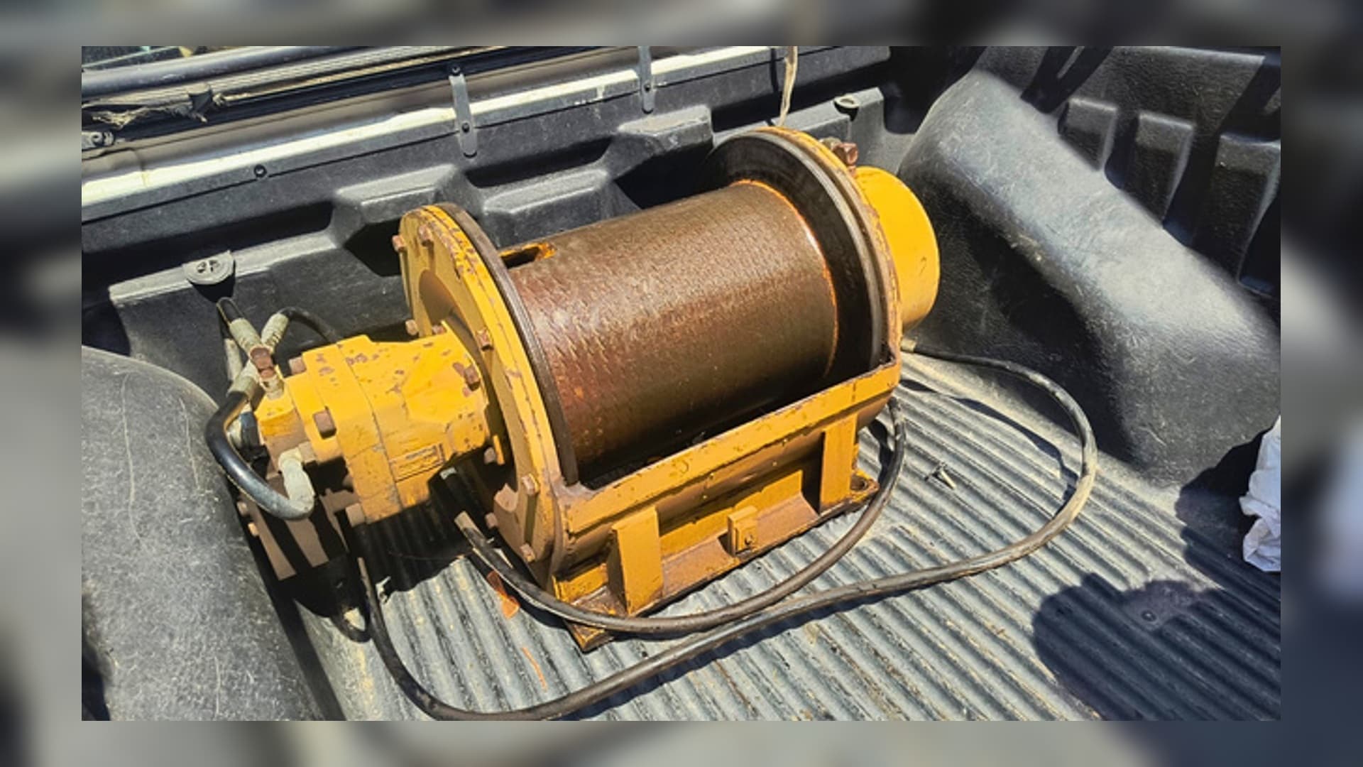 Reporte de servicio winch industrial — Magrumape Collado