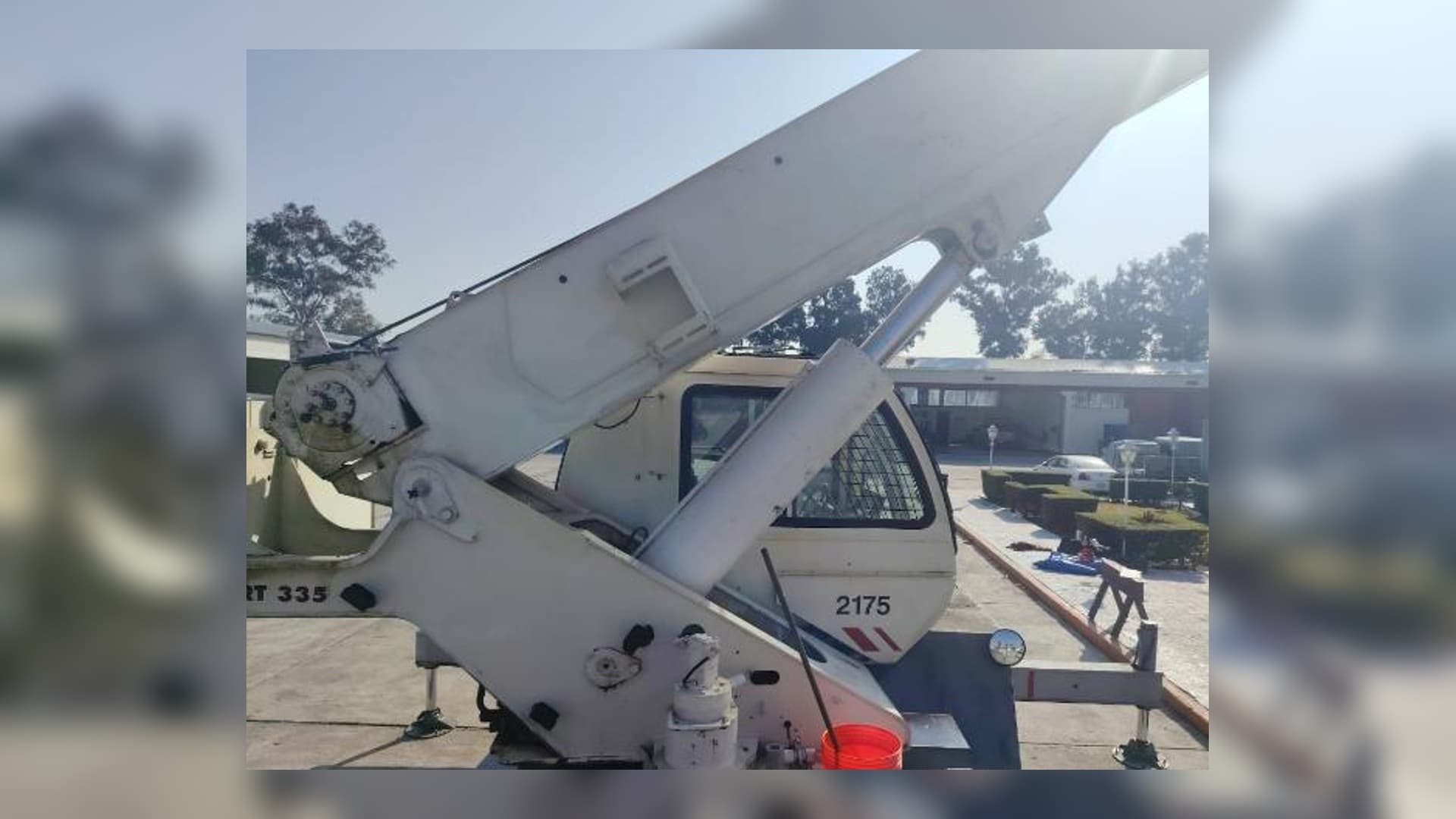 Reporte y ficha técnica en grúa Terex RT 335 — Tagema