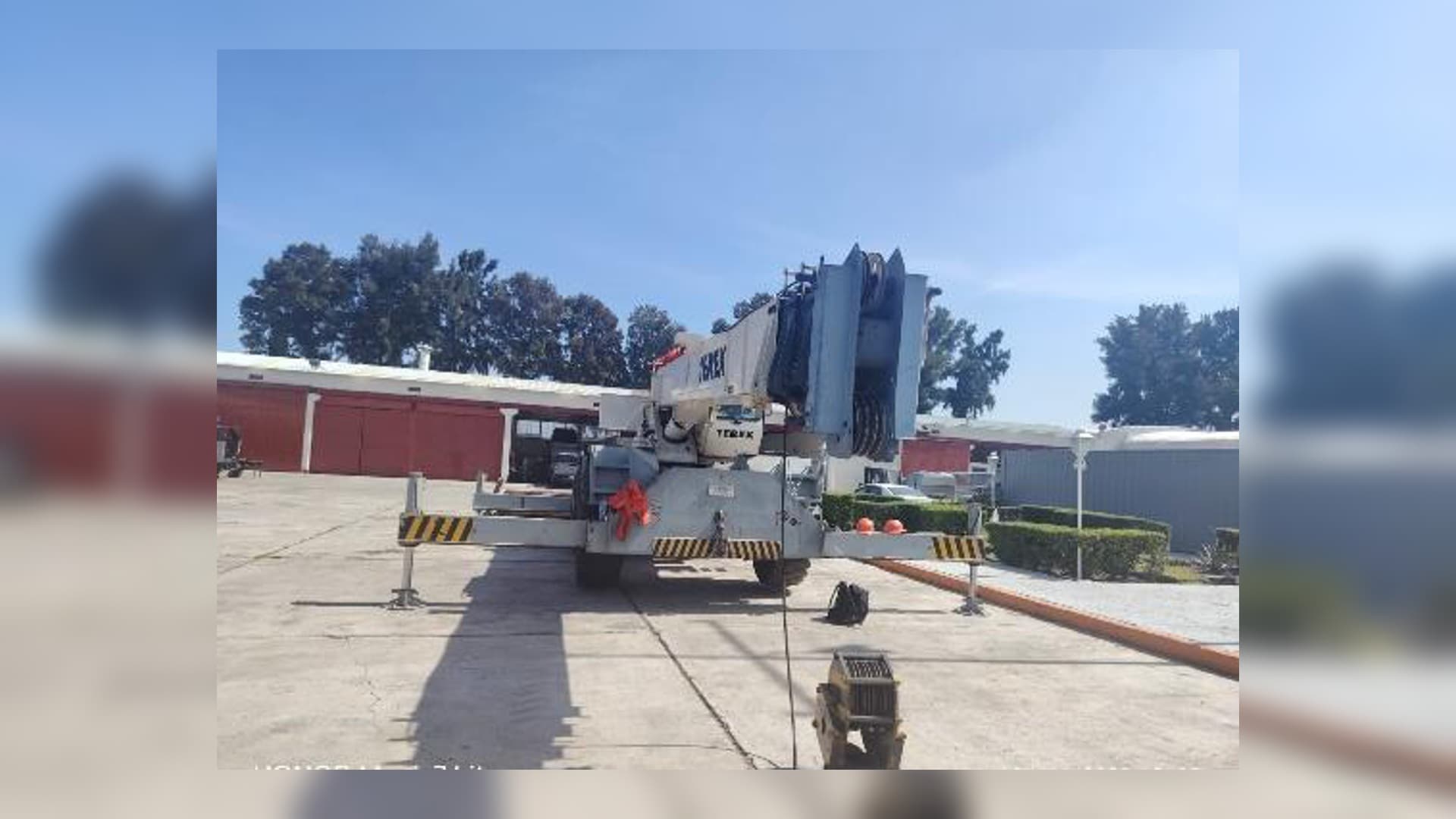 Reporte y ficha técnica en grúa Terex RT 335 — Tagema