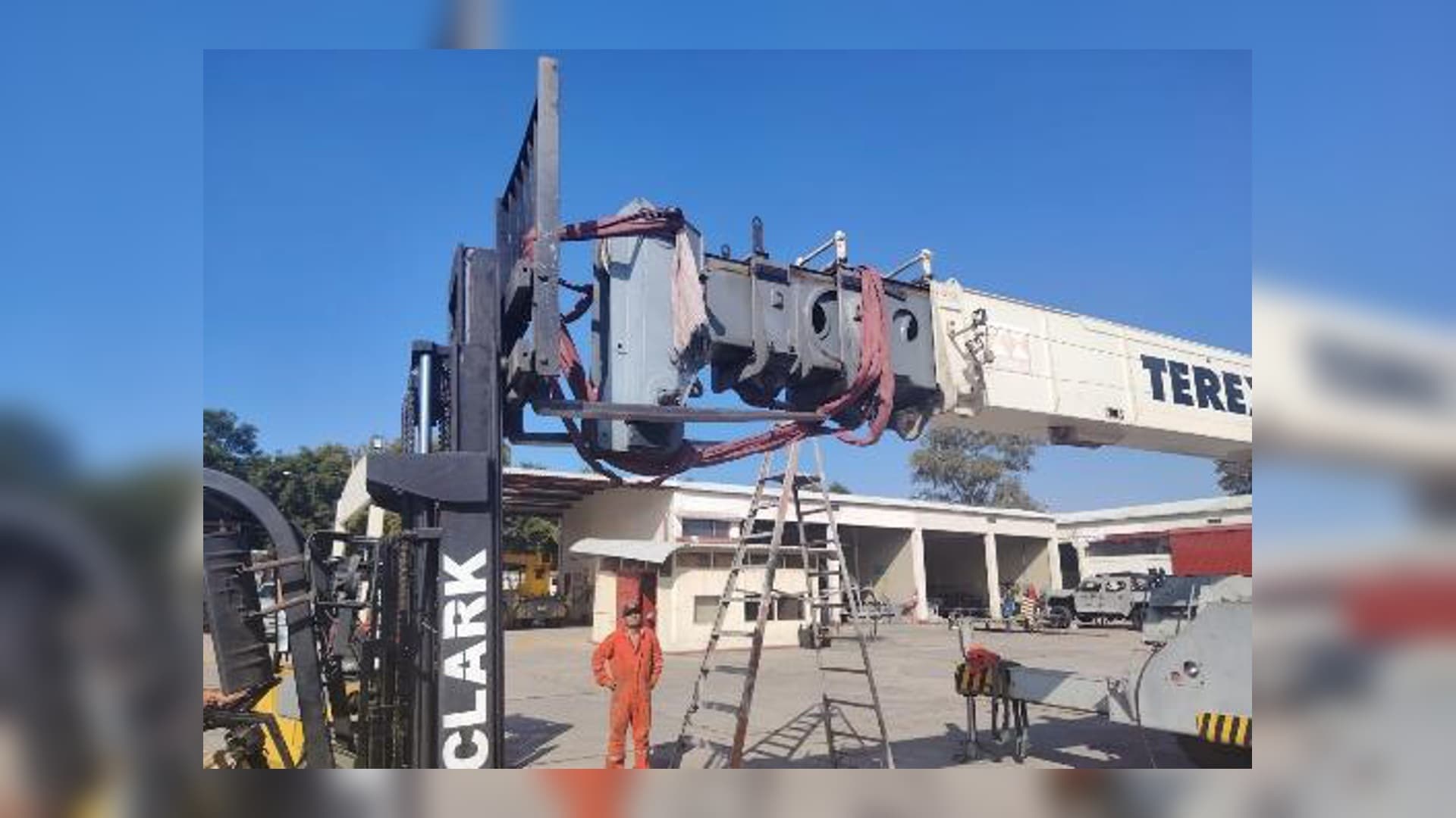 Reporte y ficha técnica en grúa Terex RT 335 — Tagema
