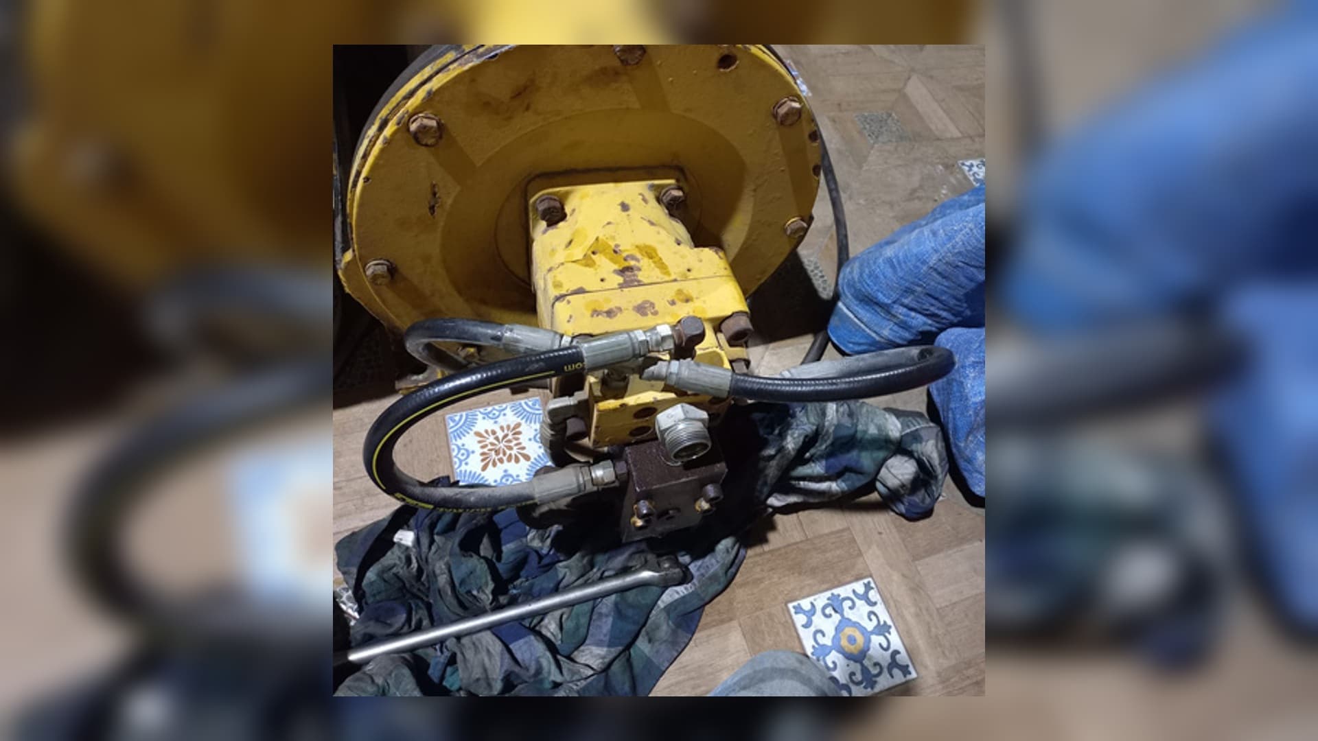 Reporte de servicio winch industrial — Magrumape Collado