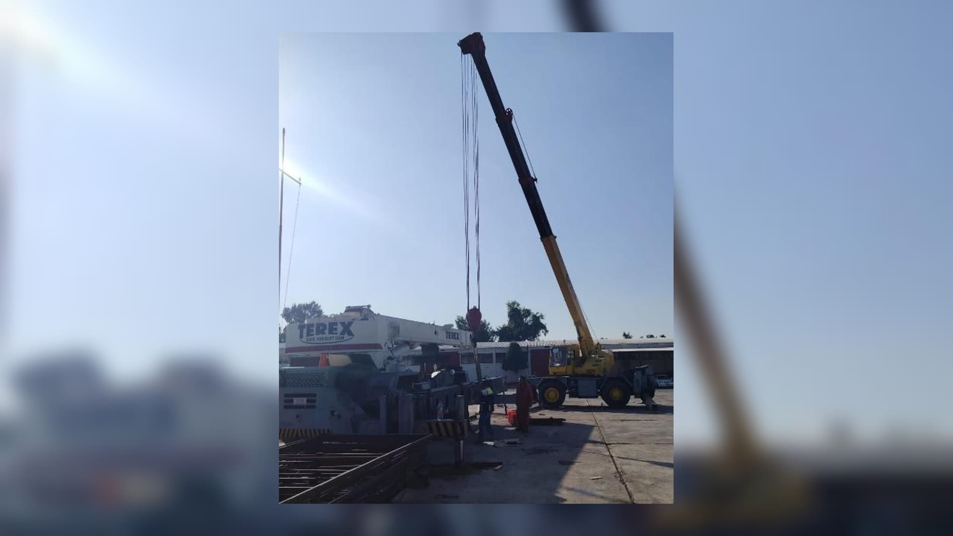 Reporte y ficha técnica en grúa Terex RT 335 — Tagema