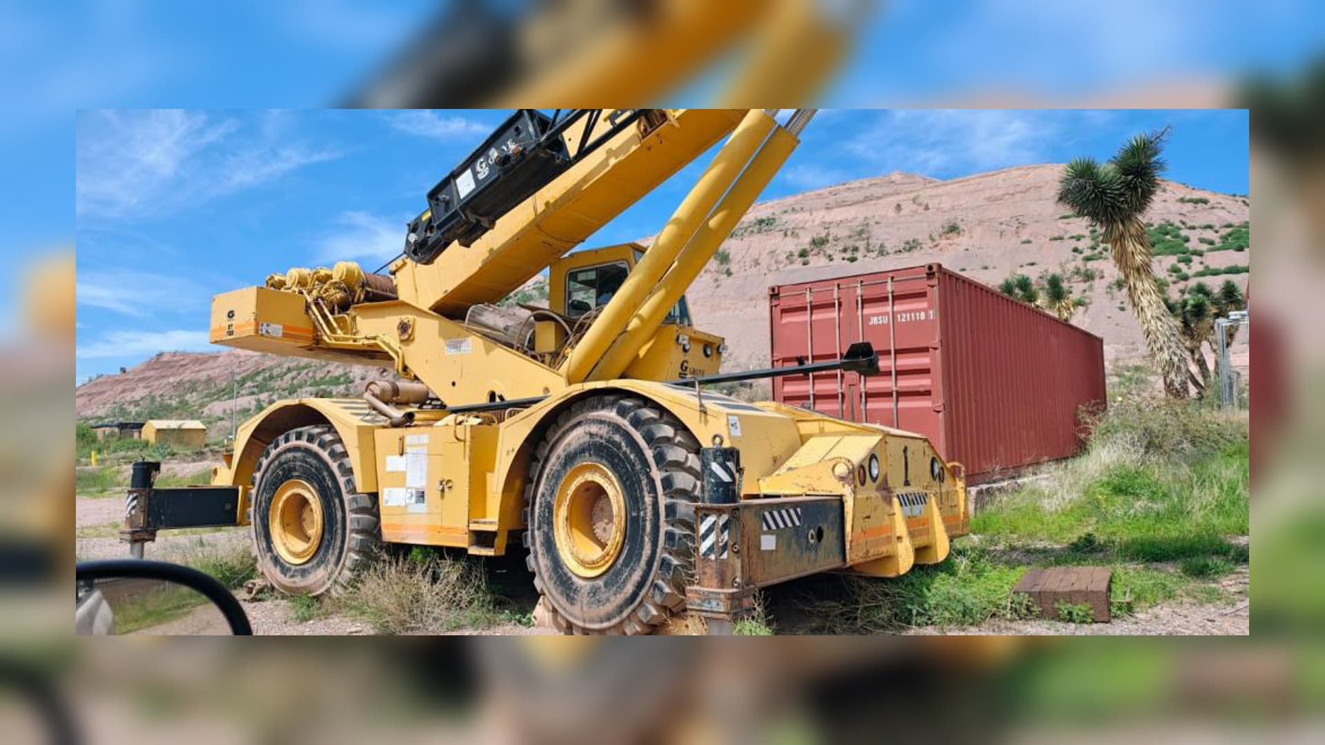 Inspección Magrumape en grúa Grove RT 760